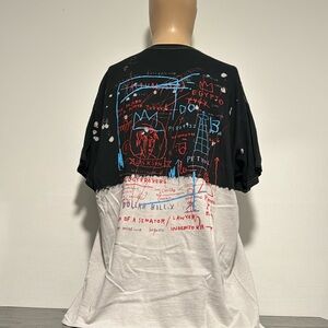 Jean Basquiat XL Ripple Tee shirt.